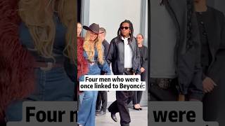 Four men who were once linked to Beyoncé #celebrity #fyp #famous #hollywood