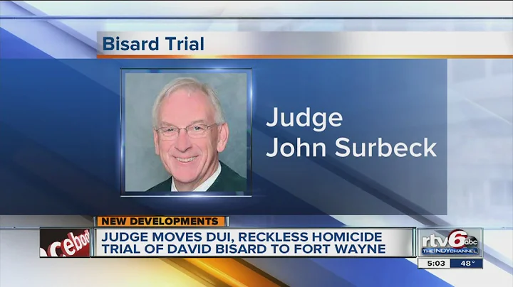 Bisard trial to be heard in Allen County