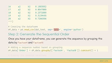 Adding a Sequence in Python with Pandas Based on Multiple Conditions