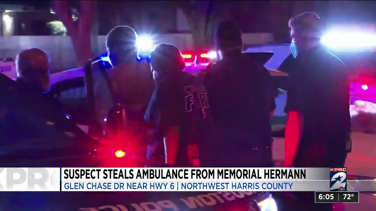 Man accused of stealing ambulance arrested after police chase in ...