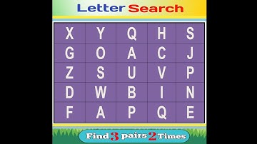 【Letter】 A puzzle you can