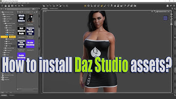 How to install Daz Studio assets from third party stores