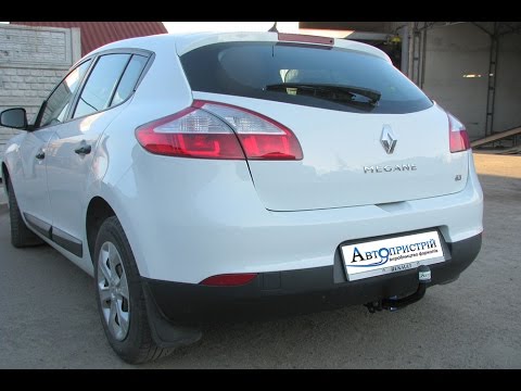 Установка фаркопа  RENAULT  Megane III хетчбек
