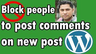 How to Turn Off or Disable Comments in WordPress New Posts