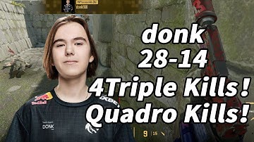 CS2 donk Faceit POV Ancient (28-14) | 24/10/14 #cs2 #demo