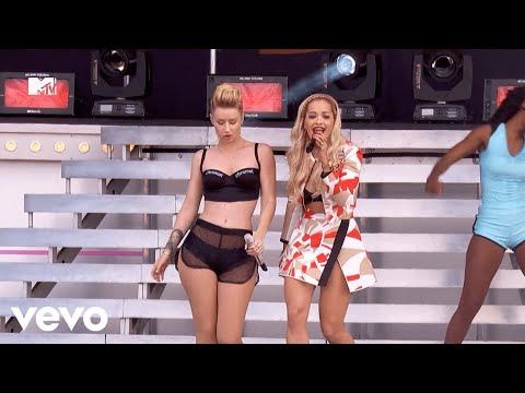 Iggy Azalea & Rita Ora - Black Widow (Live at Wireless Festival 2014)