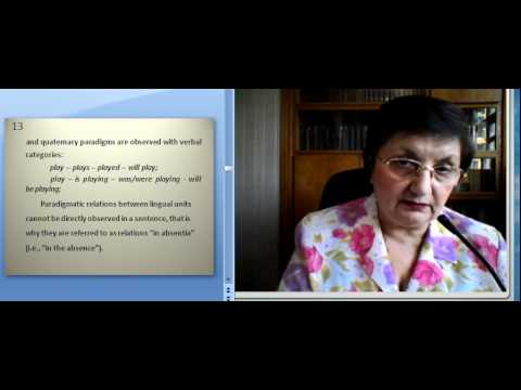 ნინო კირვალიძე, ინგლისური ენის გრამატიკის თეორია, ლექცია 2