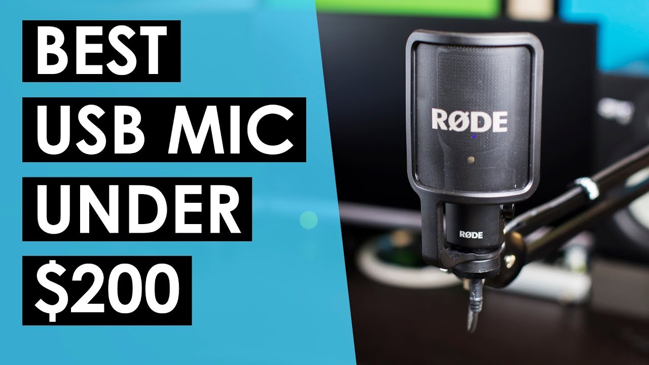 gået vanvittigt dobbelt utilsigtet Best USB Microphone Under $200? — RODE NT-USB Review and Sound Test -  YouTube