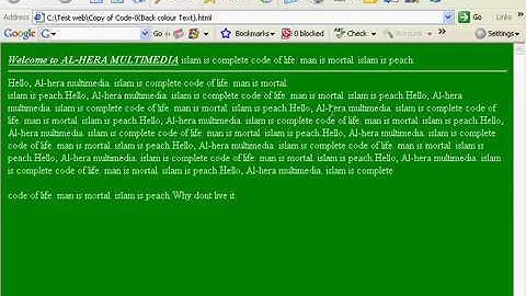 Web Design Basic Course [Bangla] - Part-9