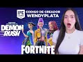 Fortnite Demon Rush: Pruebo El Nuevo Modo Épico de KPop Demon Hunters | HUNTR/X | Wendy Plata