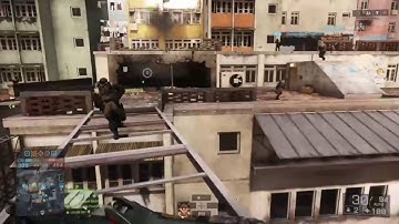 Battlefield 4 engineer class part 2 RPG unlocked!!