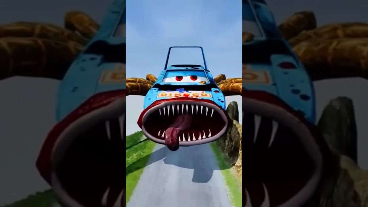 Spider King Dinoco Cars Eater 
