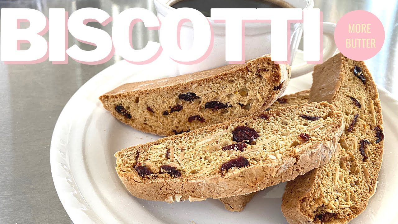 How to Make Cranberry Almond Biscotti with Orange Zest