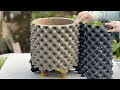 Creative And Simple  - The technique of casting beautiful plant pots from cement