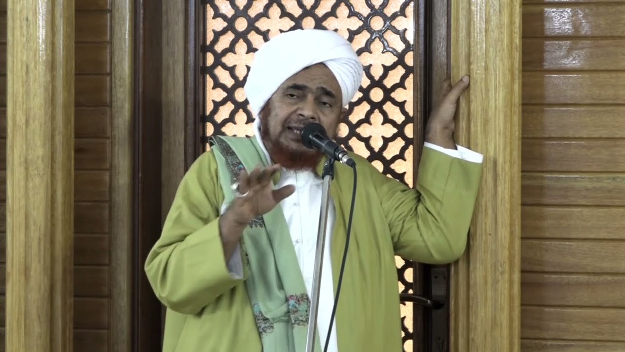 مذاكرة الحبيب عمر بن حفيظ في الاحتفال بالمولد النبوي في رباط الإسعاد بمنطقة الغرفة، حضرموت 1443هـ