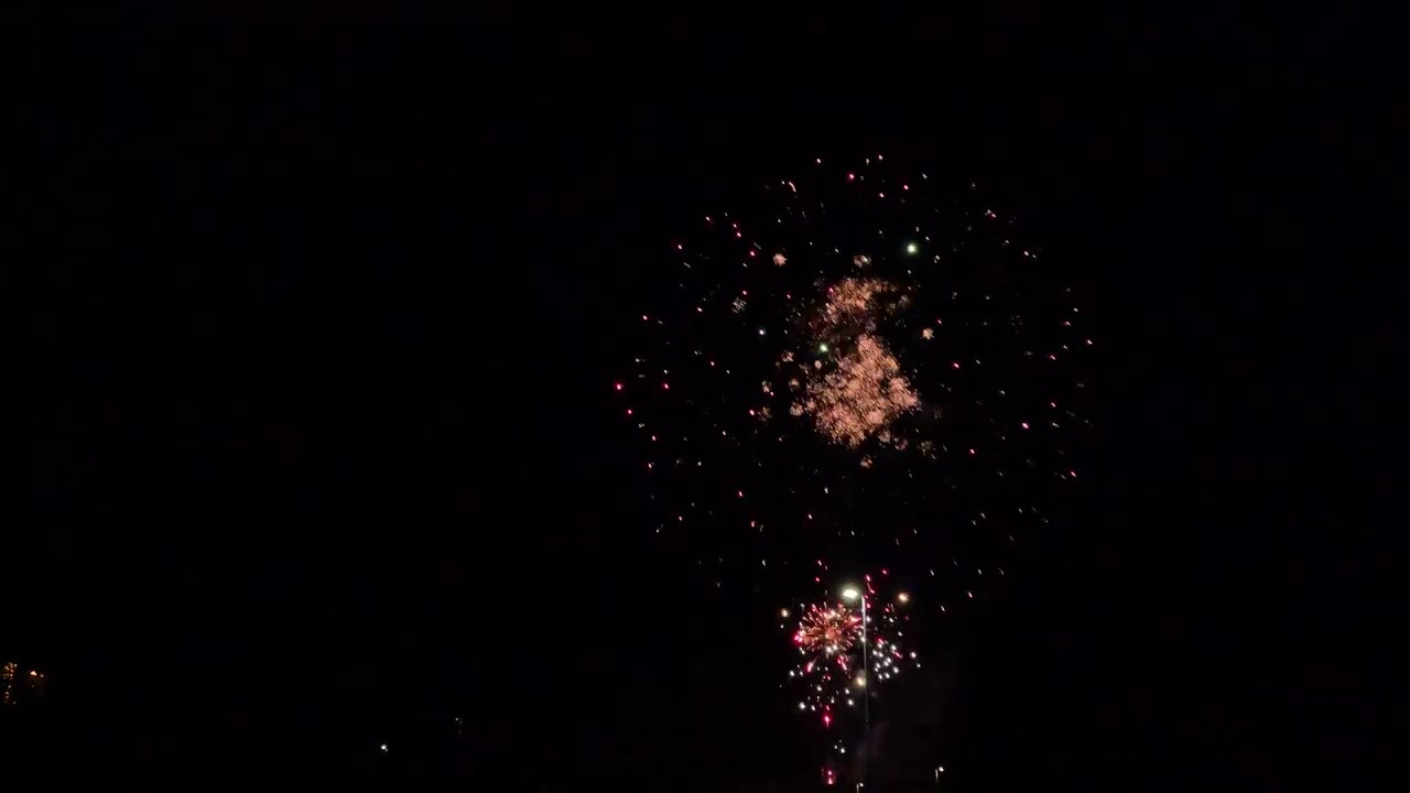 Part 1 firework show Bryne Norway (2026)