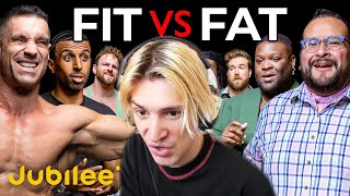 Is Being Fat A Choice? Fit Men vs Fat Men | xQc Reacts