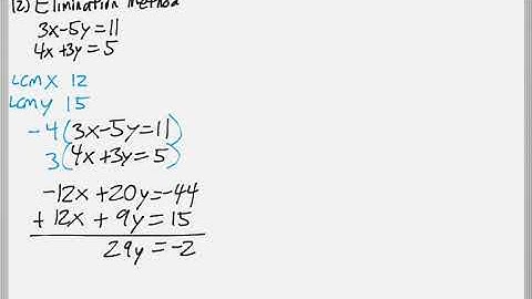 Math 119 : 4.1 #12 (Intermediate Algebra Tutorial : Systems Of Linear Equations 2 Variables)