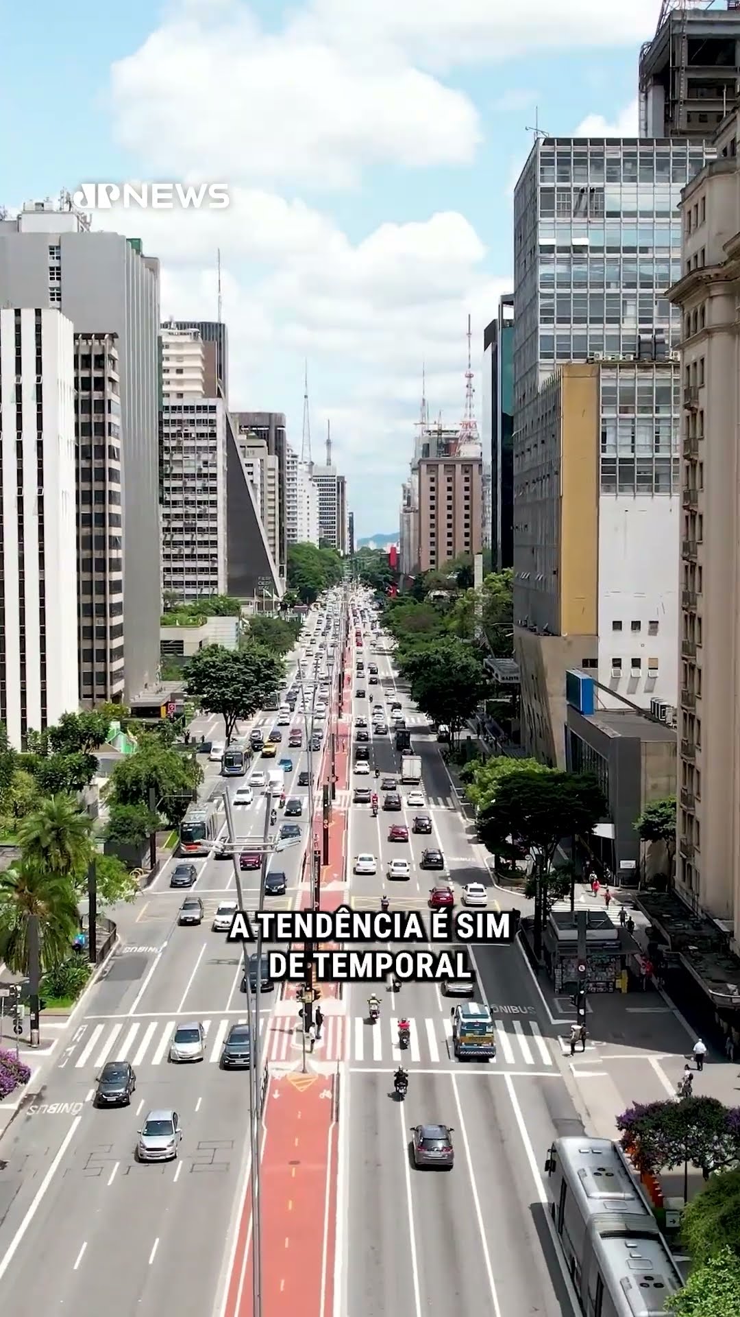 Estado de São Paulo em alerta para chuvas #shorts