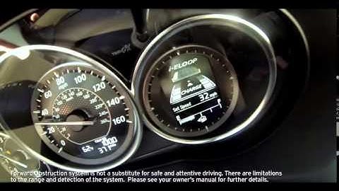 2014 Mazda6 — Forward Obstruction Warning   Mazda USA
