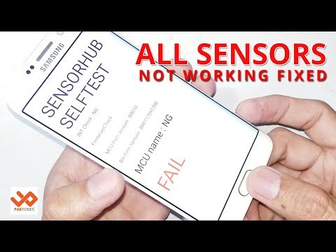 Samsung Sensor Hub Self Test Failed - How to fix Sensor not working problem in your Samsung phone?