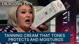 A Tanning Cream That Doubles As Skin Care?! | Dragons' Den