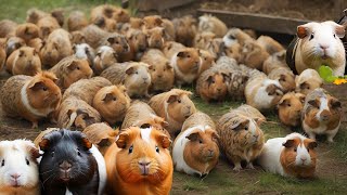 guinea pig,guinea pig farm, guinea pig sound, guinea pig noise, guinea pig cage, sequeaking 156