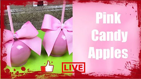 How To Achieve Light Pink Candy Apples