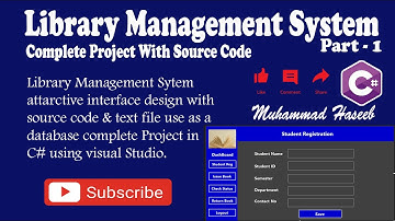 Library Management System Complete Project with Source Code, text file use as a database in C#