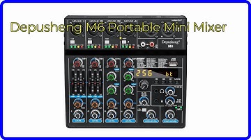 REVIEW (2025): Depusheng M6 Portable Mini Mixer. First Look.
