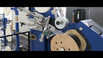WTM - Cable rewinding line with semiautomatic spooler