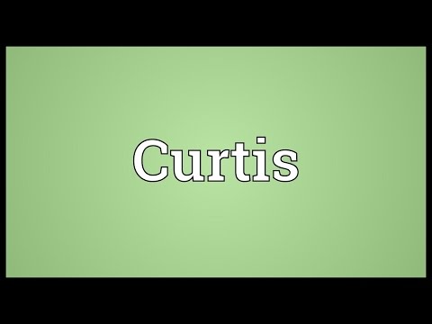 Curtis Meaning