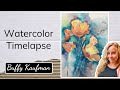 Painting poppies featuring daniel smith watercolors