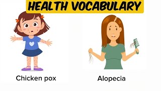 Health vacaboulary| English vocabulary words