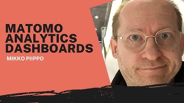 Matomo Analytics dashboards - simpler than you thought!