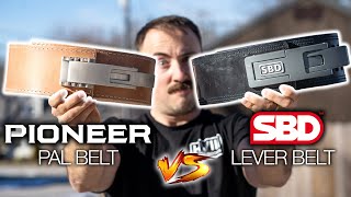 Pioneer PAL Belt vs. SBD Belt  Best Lever Powerlifting Belt??