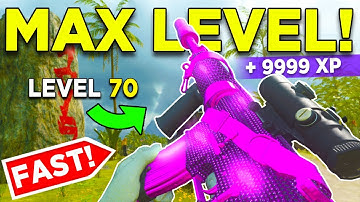 MAX LEVEL IN 1 HOUR! - MOST BROKEN WEAPON XP METHOD In Warzone Season 3 (Level Up Guns Fast Warzone)