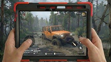 MudRunner Game on GameHub Emulator: MAX Settings FPS Test! (Xiaomi Pad 7)