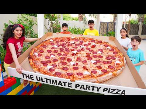 Jason and Friends Made the World's Biggest Pizza to Share