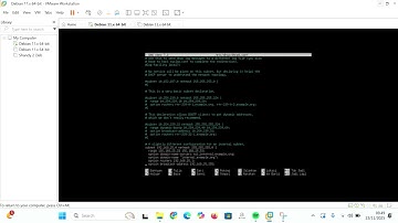 TUTORIAL KONFIGURASI DHCP SERVER PADA DEBIAN 12 MENGGUNAKAN VMWARE WORKSTATION