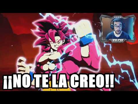 REACCION GOKU SSJ4 DAIMA TRAILER DRAGON BALL FIGHTERZ