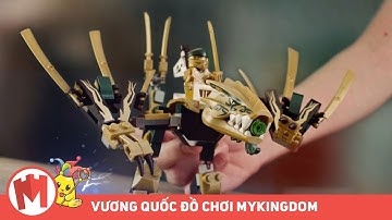 QUẢNG CÁO LEGO NINJAGO - Rồng vàng 70666, máy khoan chiến đấu của Cole 70669, tu viện 70670