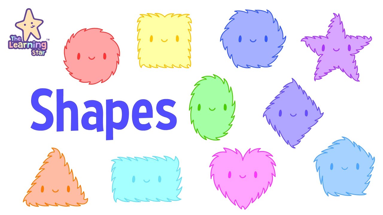 Import shapes. Star Shape for Kids. Shape Monster. Shapes Song. 2d Shapes for Kids.