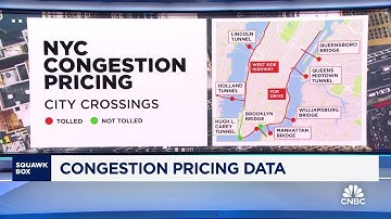 Congestion pricing leading to less traffic going into New York City, MTA data finds