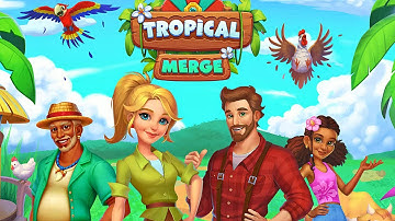 Tropical Merge (Gameplay Android)
