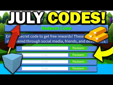 ALL JULY CODES!!⭐(Claim Now) | Build a boat for Treasure ROBLOX