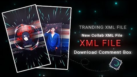 New Xml File Video | Alight Motion | Download Link Comment Box | Hridoy Ahamed |