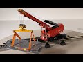 Unboxing H0 Eisenbahndrehkran Kirow EDK 750 Roco 1:87 – Modellbahn Praxistest Belastungstest  Review