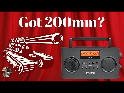 Got 200mm? Sangean PR-D15 AM FM Stereo Portable Radio Review