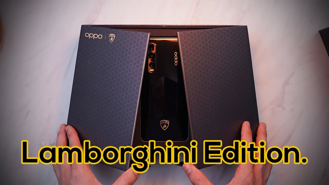 Unboxing HP hasil kolaborasi bareng LAMBORGHINI!